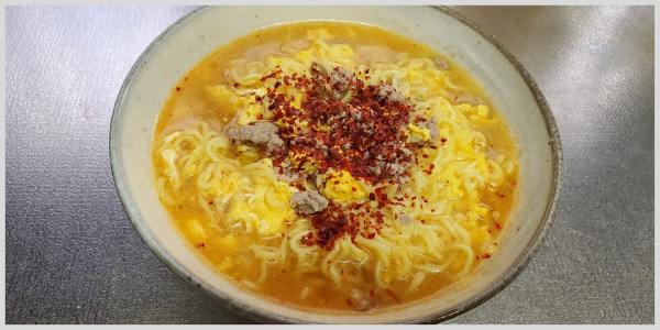 ニュータンタンメン袋麺(具あり)作り方7